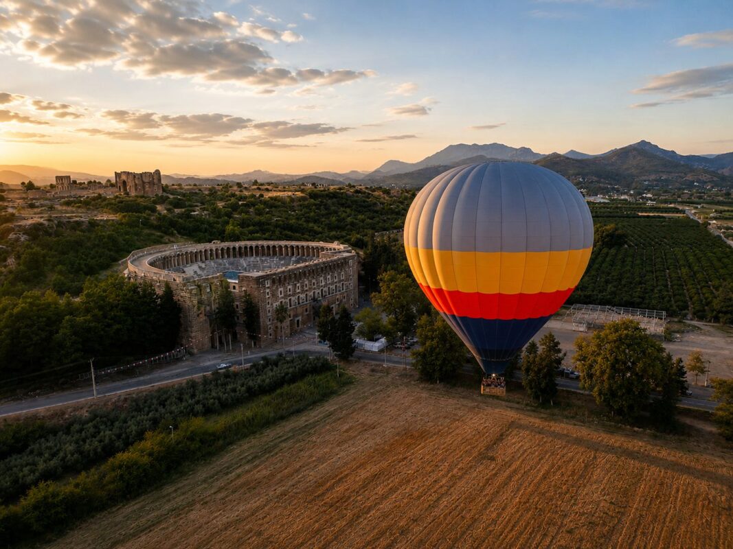LOT BALONEM NAD ASPENDOS